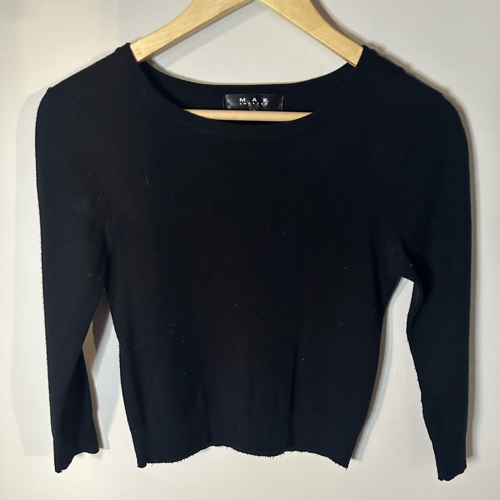 Black long sleeve shirt